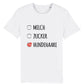 T-Shirt "Milch, Zucker, Hundehaare"