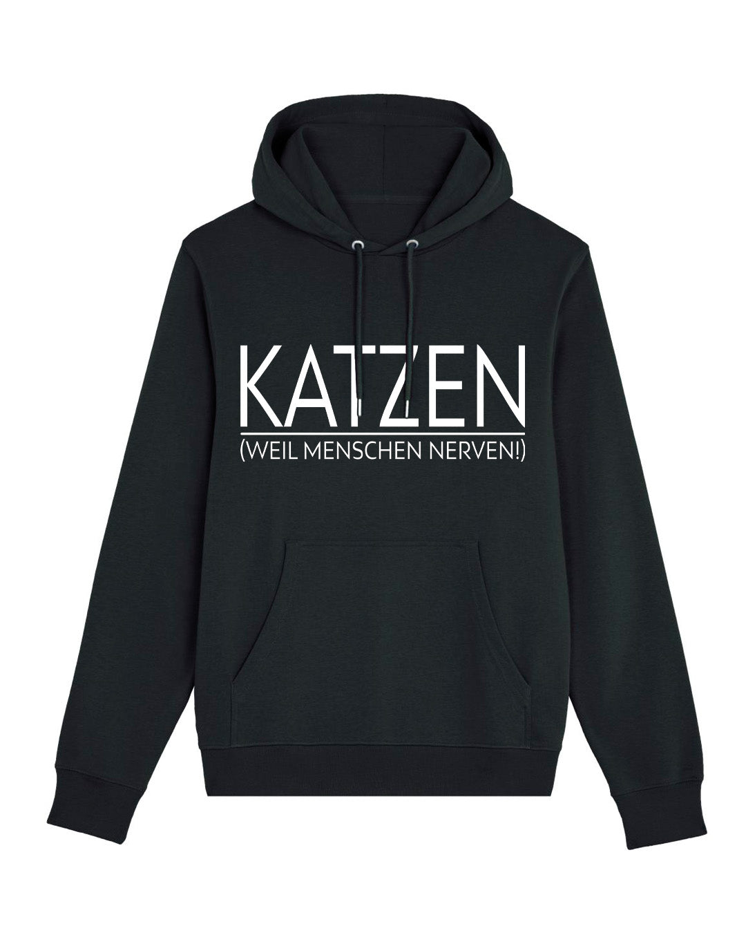 Hoodie "KATZEN (weil Menschen nerven!)"
